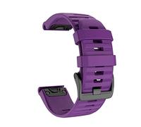 Wscebck Strap de Banda de Silicona de 26mm para coros Verix 2 Smart Watch Quick Easy Fit Pulsera Pulsera Correa (Band Color : Purple, Band Width : 26mm)