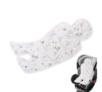 Wscwl Almohadilla de refrigeración para cochecito, almohadilla enfriadora para asiento de coche para bebés, alfombrilla impermeable para el patio trasero, juego familiar, picnic, gimnasio, cuna, playa