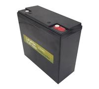 WSDAV Batería de Almacenamiento de energía de 12,8 V y 18 Ah de fosfato de Hierro y Litio para Motores de 0 a 250 W con Placa de protección BMS.