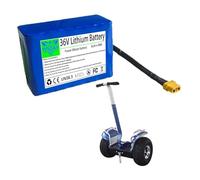 WSDAV Batería para Hoverboard de 36 V, batería para Patinete eléctrico de 36 V, baterías de Litio de 1,8 Ah, 2 Ah, 2,6 Ah, 3 Ah y 3,5 Ah con BMS.,36v3ah