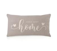 WSDESDEC Home Sweet Home - Funda de almohada corporal con estampado a dos caras de lino de 12 x 20 pulgadas, funda de almohada suave tribal con palabras inspiradoras, para silla, dormitorio, hotel