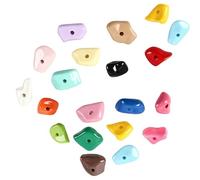 Wsdsgz 20 gravas acrílicas de colores para reptiles, escaladas, divertidas superficies lisas para terrarios, decoración de rocas