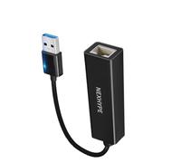 Wsdsgz Adaptador USB a RJ45 de 1000 Mbps, diseño a prueba de golpes, estable para trabajo remoto y videollamadas, adaptadores USB Ethernet