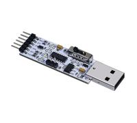 Wsdsgz Adaptador USB a Ttls de múltiples voltajes, 5 V, 3,3 V, 2,5 V, 1,8 V, cambio de nivel de alta velocidad, 3 Mbps, diseño compacto