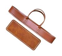 Wsdsgz Bolso de hombro de poliuretano cosido permanente Handicraftsman tela inmune al agua, práctico almacenamiento, respuesta, ciudad, existencia, elegante, todos los días, Brown, One Size