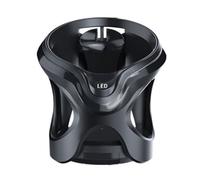 Wsdsgz Cenicero de coche montado en la rejilla de ventilación de aire, soporte flexible para botellas para interior de automóvil, sostiene tazas firmemente latas de bebidas