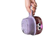 Wsdsgz Cesta de lavado de superficies de fácil limpieza para productos que ofrece mango ergonómico y preparación rápida, cesta de lavado de verduras