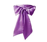 Wsdsgz Cinturón de vestir de cinta de moda, faja ancha decorativa, banda larga para trajes de boda y fiesta, 250 cm de longitud, cinturón de vestido de novia, morado, Talla única