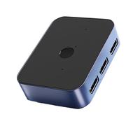 Wsdsgz Conmutación DisplayPort con tecnología HDR dinámica, color y contraste más ricos a 8 K60 Hz para un conmutador de video bidireccional superior