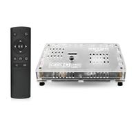 Wsdsgz FM83 108 - Conversor de video avanzado compatible con entradas VGA de componentes Scart RGBS y adaptador de configuración preestablecida de control WiFi