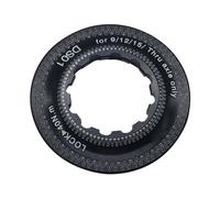 Wsdsgz Herramienta de bloqueo central de aluminio de instalación rápida para frenos de disco, se adapta a varios tamaños y tipos de bicicleta, anillo de bloqueo de freno de bicicleta ligero