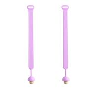 Wsdsgz Juego de 2 elevadores de asiento de inodoro con diseño de hongos, mango de tapa de silicona higiénica para facilitar las operaciones sanitarias, agarre antideslizante para asiento de inodoro