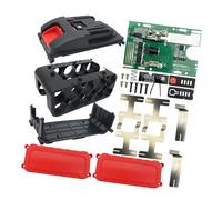 Wsdsgz Juego de carcasa de batería recargable para carcasa de 10 x 21700 con PCB de ajuste universal, herramienta eléctrica compatible con solución económica