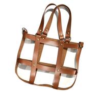 Wsdsgz Opción de estilo personalizable, funda de malla de poliuretano tejida con bolsillo interior desmontable, diseño pintoresco para cruzar o llevar al hombro, cómodo bolso de mano con correa para