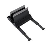 Wsdsgz Soporte de refrigeración para laptop con base antideslizante, bloqueo activado por gravitación para mejorar los flujos de aire, espacios de trabajo, organización de soportes para laptop