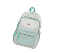 Wsdsgz Trendy Star Designs - Mochila unisex ergonómica y práctica, espaciosos bolsillos de organización, perfecta para mujeres y niñas, mochilas con estampado de estrellas, verde claro