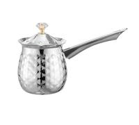 Wsdsgz Versátiles ollas pequeñas antideslizantes de acero inoxidable para leche, tazas de espuma a prueba de fugas para calentar salsas