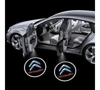 WSDUILA 2Pcs Luces de Bienvenida para el Coche para Citroen C6 2005-2012, Proyector Puerta Coche, Luces Accesorios,B