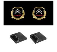 WSDUILA 2Pcs Luces de Bienvenida para el Coche para Citroen DS DS3 DS4 DS DS5 DS7 DS6 DS5LS DS4S DS4 DS9 DS9, Proyector Puerta Coche, Luces Accesorios,C