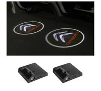 WSDUILA 2Pcs Luces de Bienvenida para el Coche para Citroen DS3 2019-2023 2024 2025, Proyector Puerta Coche, Luces Accesorios,A