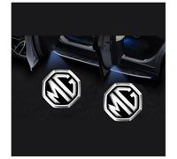 WSDUILA 2Pcs Luces de Bienvenida para el Coche para MG Mg3 Mg6 ZS EV HS GS GT TF ZR, Proyector Puerta Coche, Luces Accesorios,A