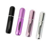 WSeltrium - Botella de Perfume Vacía Reutilizable, Mini Botella Pulverizadora Spray para Rellenar, Portátil para Viajes, Bolso de Mano, Equipaje de Bolsillo, para Mujeres y Hombres
