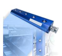 Wsexyy Soplador De Aire Industrial con Cuchilla, Aspa De Aluminio para Soplado De Polvo, Interfaz De Rosca De 1/4", Presión De Trabajo De 0,4 A 0,7 Mpa, Eliminación De 600mm