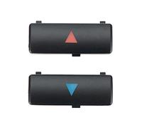 Wshao store 2 unids E39 X5 CLIMA DE CAPA A/C Botón del panel de control de temperatura Caps Caps Interruptores Fit para BMW 5 Series E39 X5 E53 M5 64116924315