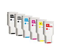 WSIEHFLT Cartucho de Tinta 746 747, Compatible con Impresora HP DesignJet Z6 y Z9+ P2V78A P2V79A P2V80A P2V81A P2V82A P2V83A P2V84A(HP746 Red)