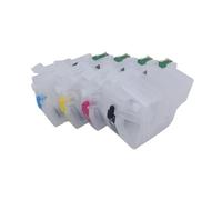 WSIEHFLT Cartucho de Tinta Recargable LC422 LC422XL, Compatible con Impresora Brother MFC J5340 J5345 J5740 J6540 J6940(LC422)