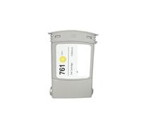 WSIEHFLT Reemplazo, Compatible con Cartucho de Tinta HP 761 Completo Impresora pigmentada DesignJet T7100 T7200(761 400ML Y)