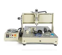 WSIKGHU Graviermaschine für Metall, 2200W 4 Achse 6090 CNC Router Fräsmaschine Portalfräse Graviermaschine USB Router Graviermaschine FräSer Fräsmaschine Kit