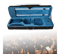 WSIKGHU Maletín para violín 4/4, estuche para violín con 2 correas ajustables, 80 x 30 x 15 cm, caja de almacenamiento para violín