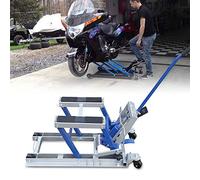 WSIKGHU Soporte hidráulico de elevación de motocicleta de 680 kg, elevador hidráulico para motocicleta, gato hidráulico para motocicleta y taller
