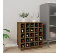 WSJHUHK Gabinetes para el hogar y almacenamiento, gabinetes de vino y licor, color marrón miel, 55,5 x 34 x 61 cm, madera maciza de pino