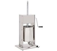 WSJHUHK Hogar y jardín, cocina y comedor, electrodomésticos de cocina, relleno manual de salchichas, acero inoxidable plateado, 10 L