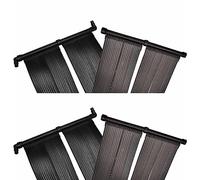 WSJHUHK Hogar y jardín, piscina y spa, accesorios de piscina y spa, calentadores de piscina, panel solar de calentador de piscina, 4 piezas, 80 x 620 cm