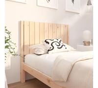 WSJHUHK Home-Camas y accesorios, cabeceros y estribos, cabecero de cama de 105,5 x 4 x 100 cm, madera maciza de pino