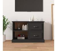 WSJHUHK Muebles, centros de entretenimiento y soportes de TV, mueble de TV negro de 73 x 35,5 x 47,5 cm, madera de ingeniería