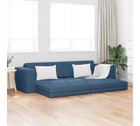 WSJHUHK Sofá cama 2 en 1 azul de 245 x 150 x 60,5 cm, muebles de tela, sofás