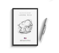WSJIJY Impresión De La Lona Circuito Internacional De Fórmula 1, Lienzo, Pintura, Arte Mural, Póster Nórdico, Estética De Carreras De Automovilismo, Imagen para Decoración del Hogar, 60 X 90 Cm, Si