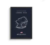 WSJIJY Impresión De La Lona Cuadro En Lienzo del Circuito Internacional De Fórmula 1, Arte Mural De F1, Póster Nórdico, Imagen Estética De Carreras De Automovilismo para Decoración del Hogar, 70 X