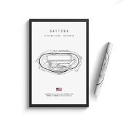 WSJIJY Impresión De La Lona Cuadro En Lienzo del Circuito Internacional De Fórmula 1, Arte Mural De F1, Póster Nórdico, Imagen Estética De Carreras De Automovilismo para Decoración del Hogar, 70 X
