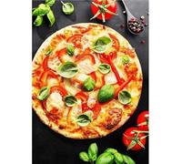 WSJIJY Impresión De La Lona Cuadros De Pizza Clásica En Lienzo Pósteres E Impresiones Arte De Pared para Decoración De Sala De Estar 30 X 45 Cm Sin Marco.
