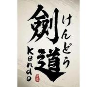 WSJIJY Impresión De La Lona Decoración De La Sala De Estar Caligrafía Tradicional Arte De Personajes Jianpu Tai Chi Bushido Carteles Impresiones Cuadros En Lienzo 70X100Cm Sin Marco