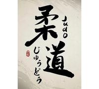 WSJIJY Impresión De La Lona Decoración De La Sala De Estar Caligrafía Tradicional Arte De Personajes Jianpu Tai Chi Bushido Carteles Impresiones Cuadros En Lienzo 60X90Cm Sin Marco