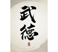 WSJIJY Impresión De La Lona Decoración De La Sala De Estar Caligrafía Tradicional Arte De Personajes Jianpu Tai Chi Bushido Carteles Impresiones Cuadros En Lienzo 30X45Cm Sin Marco