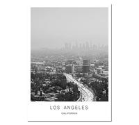 WSJIJY Impresión De La Lona Lienzos En Blanco Y Negro con Paisajes Urbanos De Londres, París Y Nueva York, Pósteres E Impresiones, Arte Mural para Decoración del Hogar, 30 X 45 Cm, Sin Marco.