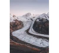 WSJIJY Impresión De La Lona Paisaje Natural Monte Everest Montañas Océanos Fotografía Arte Póster Lienzo Pinturas Arte De Pared Cuadros Decoración del Hogar 50X70Cm Sin Marco