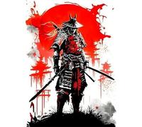 WSJIJY Impresión De La Lona Pinturas Japonesas Antiguas Lienzo Arte De Pared Cuadros Samurái Templos De Pescadores Arte Abstracto Japonés Carteles De Lienzo Decoración del Hogar 70X10